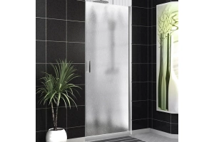 Душевая дверь в нишу BelBagno Uno 80х185 профиль хром стекло рифленое