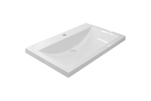 Мебельная раковина Misty Монако 80 белая глянцевая