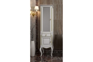 Шкаф-пенал Opadiris Лаура 45 L белый матовый