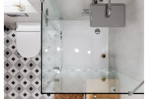 Поддон Калифорния М 90х90 см квадрат белый - 3