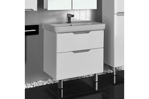 Тумба для комплекта Dreja.Eco Q Plus 80 белая - 2