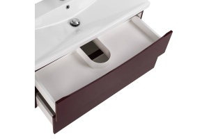 Тумба под раковину BelBagno Marino-Cer 80 бордовый  - 3