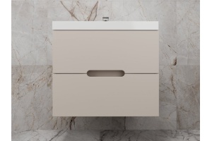 Тумба под раковину Style Line Матис 70 подвесная бежевый