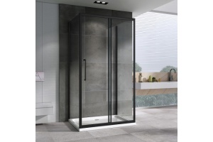 Душевой уголок Abber Schwarzer Diamant 140х90 черный (AG30140BH-S90B) - 2