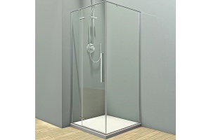 Душевой уголок Veconi Rovigo 100х100, хром (RV073-100100-01-C4)