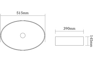 Раковина SantiLine SL-1104MB - 2