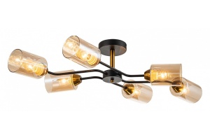 Люстра на штанге Escada Vertigo 1131/6P Black/Gold - 2