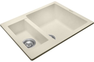 Мойка кухонная Lava D1 белая - 2