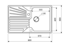 Мойка кухонная Lava L5 сафари - 3