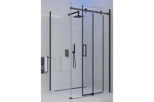 Душевой уголок Veconi Rovigo 120х90, черный (RV074B-12090-01-C4)