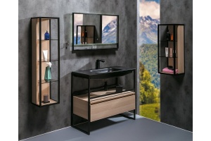 Тумба Armadi Art Loft 100 подвесная светлое дерево - 2