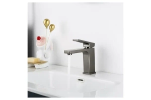 Смеситель для раковины Gappo оружейная сталь - 2