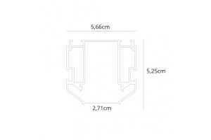 Профиль для накладного магнитного шинопровода Arte Lamp LINEA-ACCESSORIES A620205 - 2