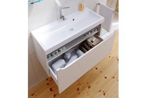 Тумба для комплекта Aqwella 5 stars Верона 80 белый - 3