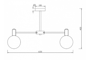 Потолочная люстра Freya Globo FR5175PL-06BS - 2