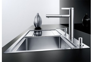 Смеситель для кухонной мойки Blanco Linee хром (517591) - 2