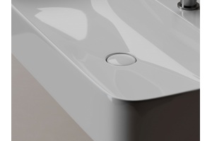 Подвесная раковина Ceramica Nova Aura 81х47 белая - 3