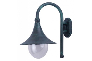 Уличный настенный светильник Arte Lamp Malaga A1082AL-1BG