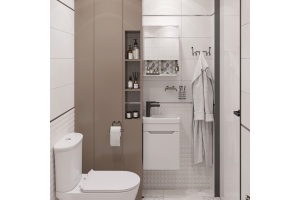 Тумба с раковиной DIWO Архангельск 40 подвесная - 3