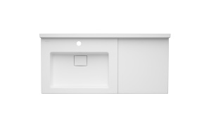 Раковина мебельная Aquaton Сакура 100 L белый - 2