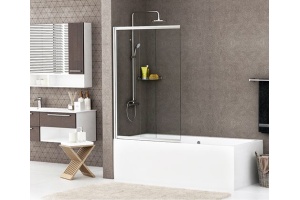 Шторка на ванну Wasserkraft Main 41S02-100WS - 2