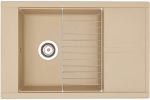 Мойка кухонная AQUATON Делия 78 латте - 3