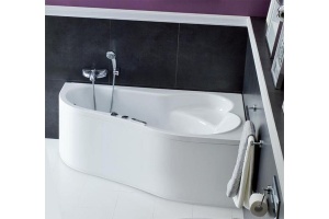 Акриловая ванна Santek Ибица 150x100 см (1.WH11.2.035) - 3