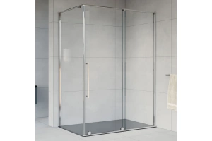 Душевой уголок Vincea Arno 130х100 хром стекло прозрачное