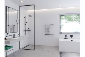 Полотенцедержатель Hansgrohe AddStoris 41747670 матовый черный - 3