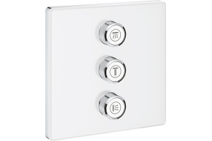 Переключатель потоков Grohe Grohtherm SmartControl 29158LS0 на три потребителя, moon white