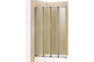 Шторка на ванну Weltwasser WW100 100ZA4- 80х140 хром (10000002758)