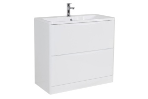 Тумба с раковиной BelBagno Acqua 90 белый - 2