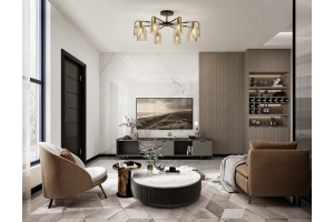 Люстра на штанге Escada Elegant 671/8P - 2