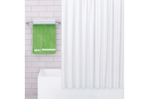 Штора для ванной Wasserkraft Vils 240х200 белый