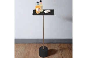 Стойка для ванной комнаты Abber Stein черная матовая