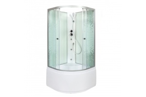 Душевая кабина Deto L 90х90 с гидромассажем, без крыши (L990NGM) - 2