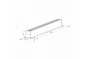 Шинопровод магнитный встраиваемый Arlight Mag-Track-4560-F-2040 028066(1) - 3