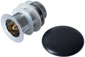 Донный клапан для раковины Allen Brau Fantasy черный матовый