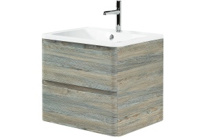 Тумба с раковиной BelBagno 70 светлое дерево - 2