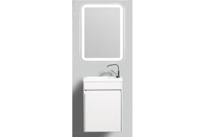 Тумба с раковиной BelBagno Pietra Mini 40 L белый - 3