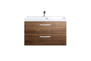 Комплект мебели BelBagno Aurora 90 темное дерево - 2