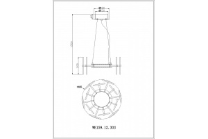 Подвесной светильник Wertmark Nicola WE159.12.303 - 2