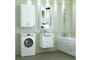 Тумба с раковиной подвесная Санта Верона 50 белый - 3