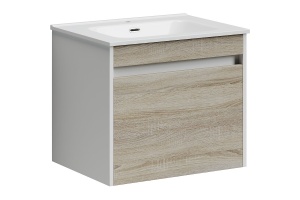 Тумба под раковину подвесная Sancos Smart 60 белая