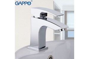 Смеситель для раковины Gappo хром глянцевый - 2