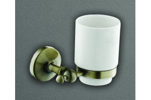 ANTIC AM-E-2668AL Держатель стакана одинарный, настенный, хром