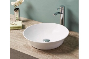 Раковина накладная Ceramalux N 41 белый (9381) - 3