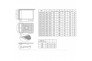 E62C80-M65 Крышка слива для душевого поддона Flight NEUS шириной 80 см, серо-коричневый - 2