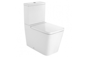 Чаша для напольного унитаза Roca Inspira square белый, без сиденья (342537000) - 2