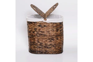 Корзина для белья Wasserkraft L темно - коричневый - 3